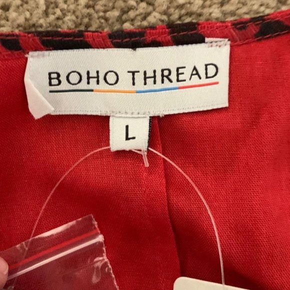 Boho Thread - Womens V-Neck Dress - Picture 9 of 13